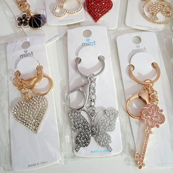 ❤️Choice of Crystal Keychain/Key Ring New in Package Choose❤️ - Picture 10 of 15